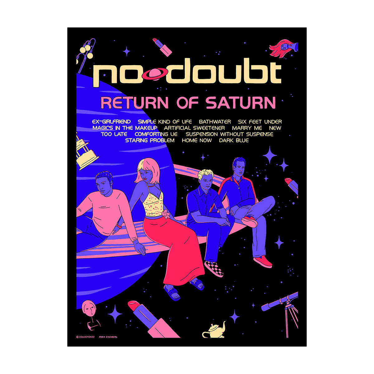 Return of Saturn 25th Anniversary Poster