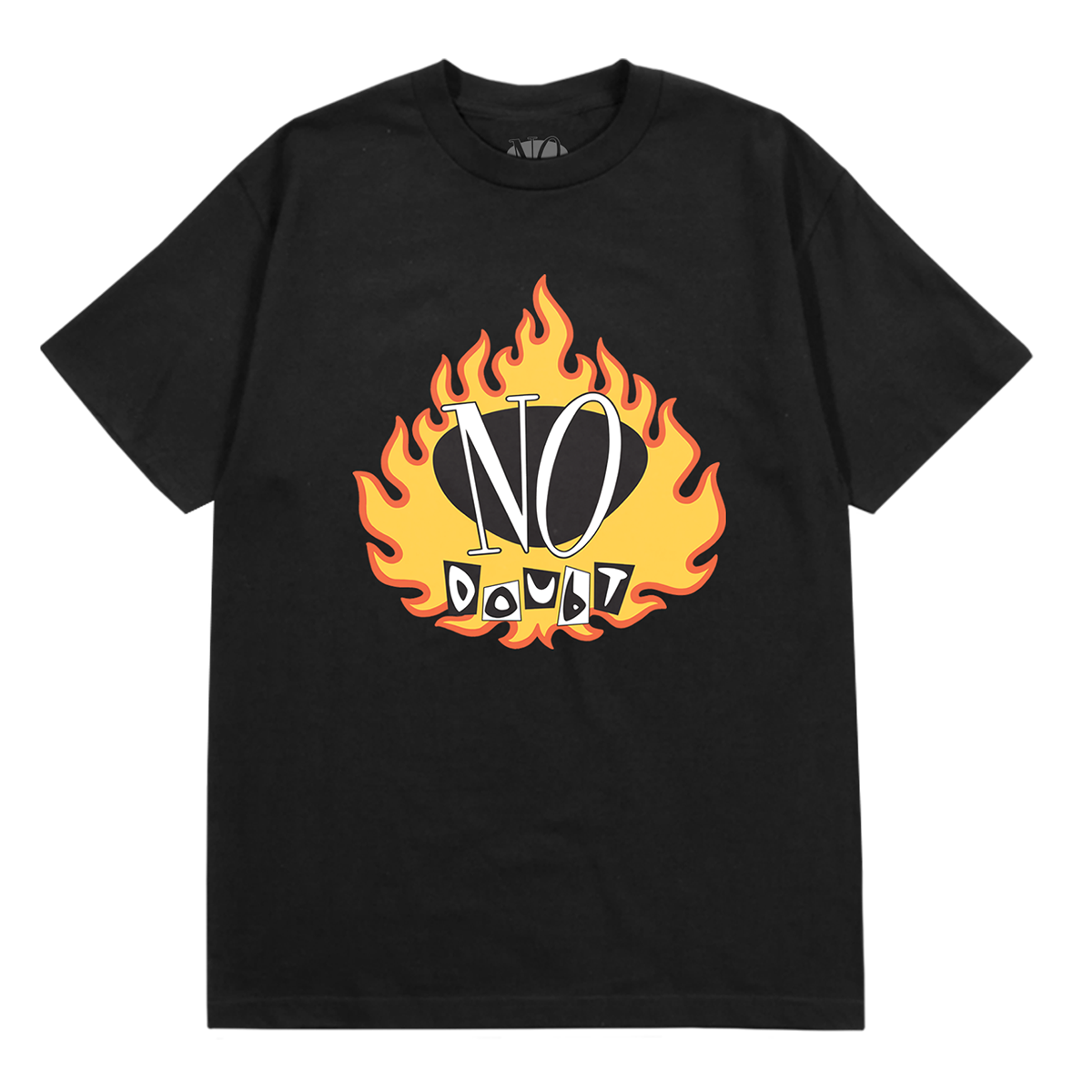 No Doubt Vintage Flame Black T-Shirt