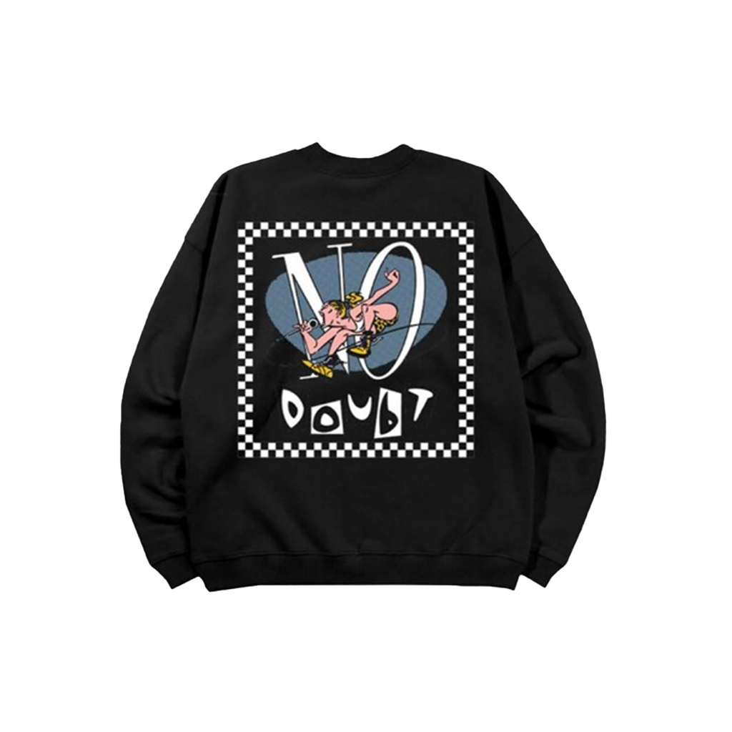 No Doubt Checkered Logo Crewneck