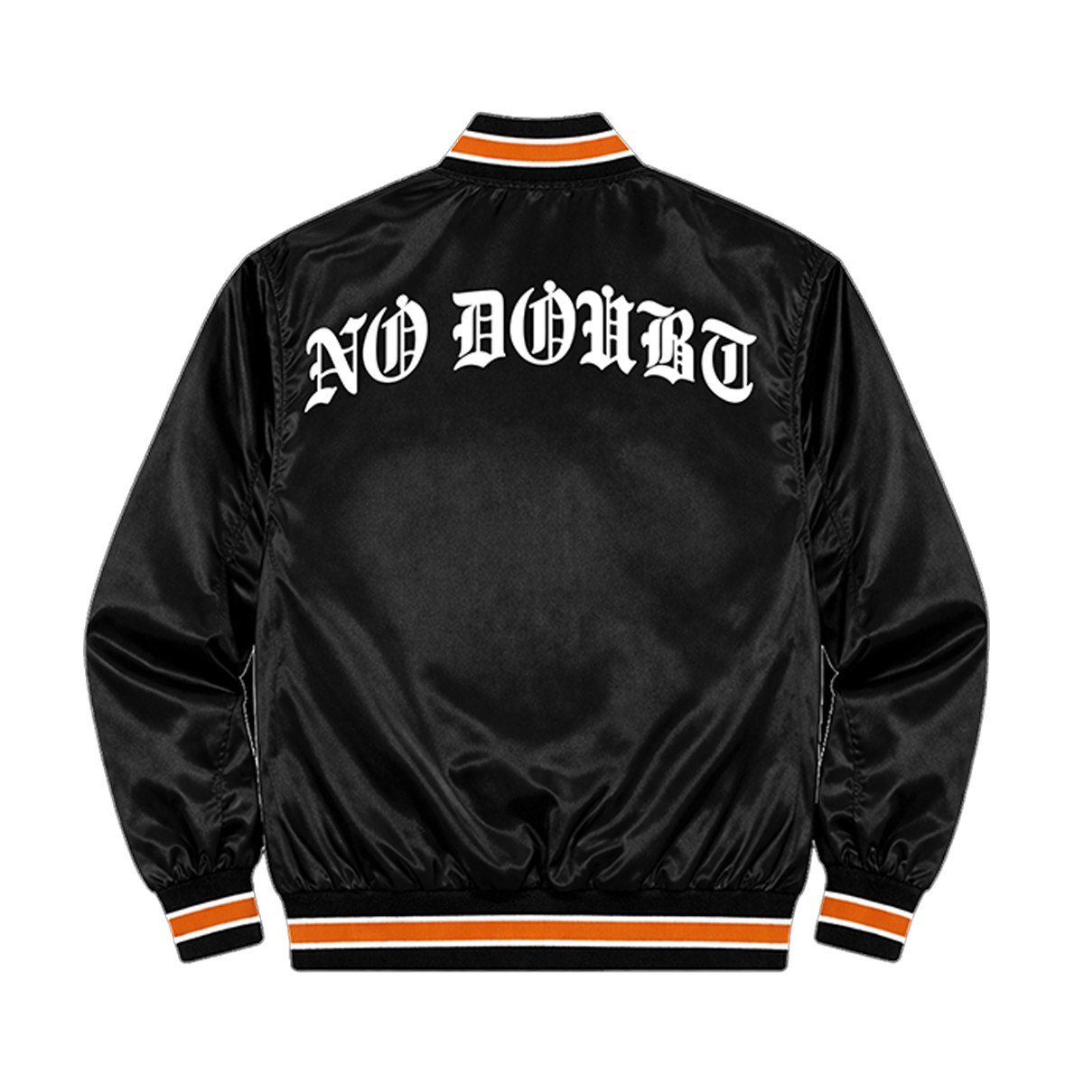 No Doubt Residency 2026 Bomber Jacket - Black and Orange