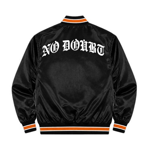 No Doubt Residency 2026 Bomber Jacket - Black and Orange