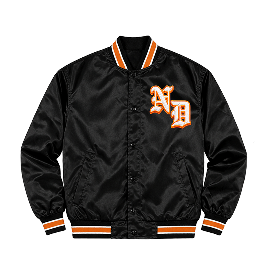 No Doubt Residency 2026 Bomber Jacket - Black and Orange