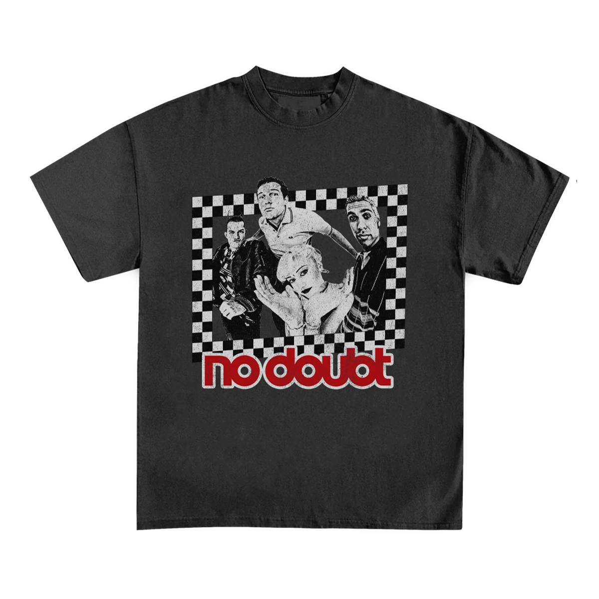 No Doubt Checker Photo Tee