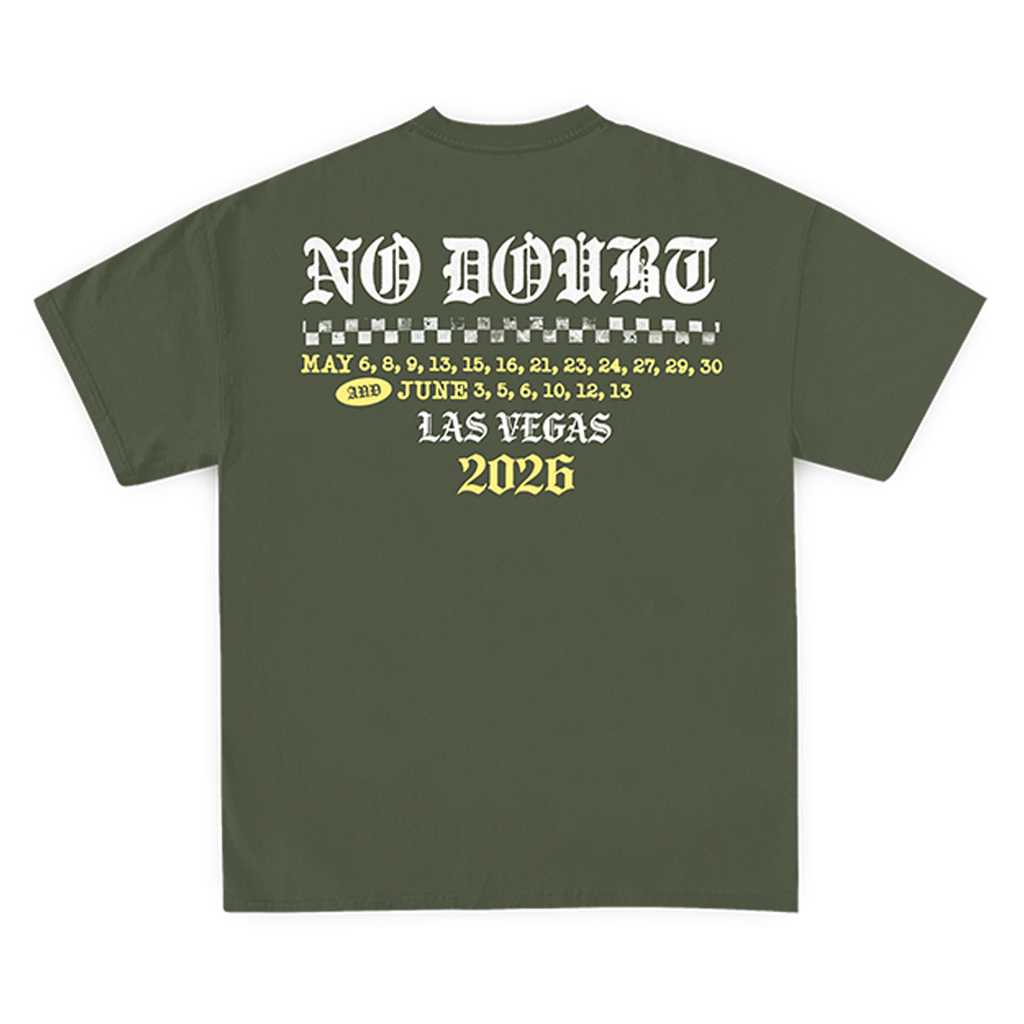 No Doubt Cartoon Tee - Green