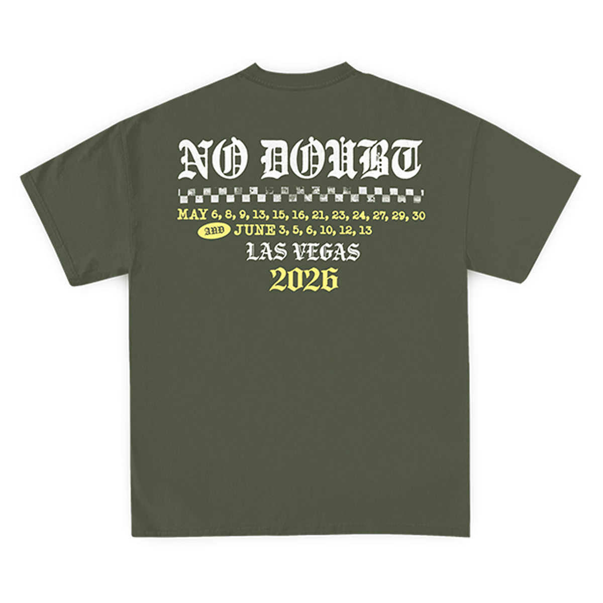 No Doubt Cartoon Tee - Green