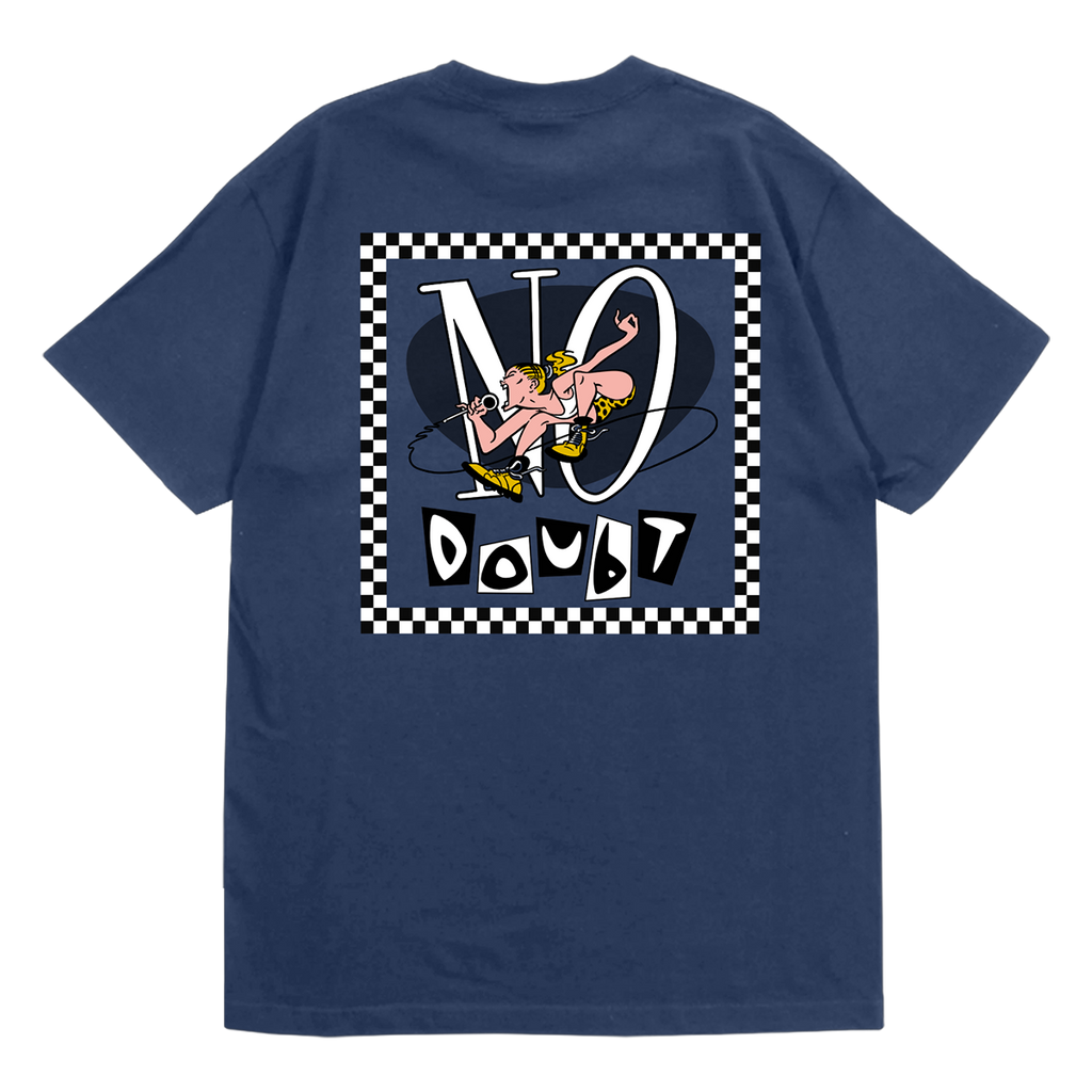 No Doubt Checkered Logo Tee